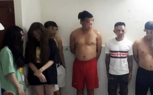 Bắt tạm giam nhóm thanh niên từ Lâm Đồng kéo xuống nhà nghỉ Đồng Nai chơi ma túy