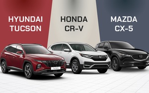 Honda CR-V trở lại đường đua doanh số với Mazda CX-5 khi Hyundai Tucson bán kèm "lạc" giá cao