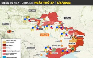 Chiến sự Nga - Ukraine ngày 2/4: Nga rút quân ở ngoại ô Kiev và miền bắc Ukraine, chuẩn bị &quot;những đòn mạnh&quot; ở Donbass