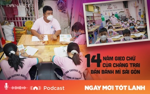 14 năm gieo chữ của chàng trai bán bánh mì Sài Gòn