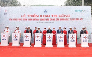 Khởi công TBA 500kV Lào Cai và các đường dây đấu nối