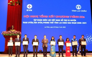 Tổng kết Chương trình 30a Tập đoàn Điện lực Việt Nam hỗ trợ 3 huyện Than Uyên, Tân Uyên, Phong Thổ tỉnh Lai Châu