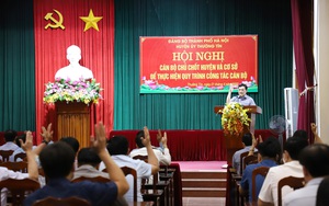 Ông Phan Thanh Tùng được giới thiệu chức danh Phó Chủ tịch UBND huyện Thường Tín