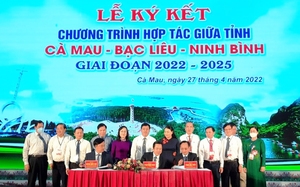 Nghĩa tình tốt đẹp giữa 3 tỉnh Cà Mau – Bạc Liêu – Ninh Bình sẽ càng thêm thắt chặt
