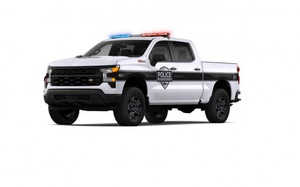 Chevrolet Silverado 2023 bất ngờ "trình làng" phiên bản xe cảnh sát