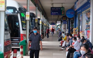 Giá vé xe khách ở TP.HCM tăng không quá 40% dịp lễ 30/4
