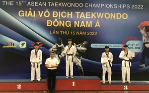 Chàng trai mồ côi dân tộc Thái giành HCB Taekwondo Đông Nam Á