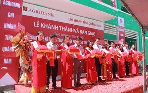 Quảng Nam: Khánh thành công trình trạm y tế xã Phước Thành - Phước Sơn do Agribank tài trợ