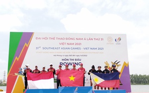 Rowing Việt Nam giành tấm HCV thứ 3 tại SEA Games 31