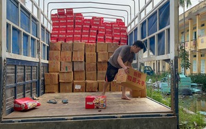 Hà Nội: Tạm giữ hàng nghìn thùng bánh bông lan nghi nhập lậu
