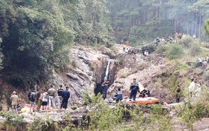 Nhóm 12 người đi cắm trại, một người bị đuối nước tử vong tại khu vực thủy điện Ankoret