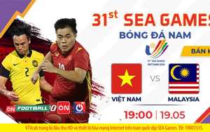 Xem trực tiếp U23 Việt Nam - U23 Malaysia ở kênh nào?