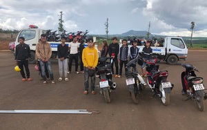 Gia Lai: Tạm giữ 20 thanh, thiếu niên tụ tập đua xe trong ngày nghỉ lễ 