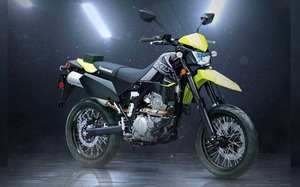 Kawasaki KLX300SM 2023 sở hữu thiết kế mạnh mẽ, trang bị hiện đại