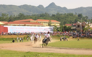 Lào Cai: Cơ hội ngắm các nài ngựa người Mông tranh tài tại Giải đua ngựa truyền thống Bắc Hà