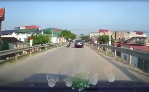 Clip: Sốc với &quot;Ninja&quot; đi Honda Vision đi tốc độ cao gây tai nạn