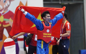 Đánh bại con trai huyền thoại võ thuật Campuchia, Lê Hồng Tuấn giành HCV thứ 5 cho Vovinam 