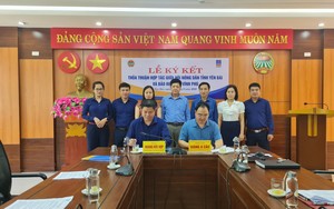 Hội Nông dân tỉnh Yên Bái và Công ty Bảo hiểm PVI Vĩnh Phú ký thỏa thuận hợp tác