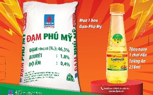 “Đạm Phú Mỹ - Đồng hành sẻ chia” với 2 triệu chai dầu ăn tặng bà con nông dân