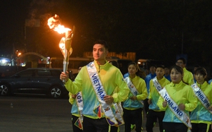 Hình ảnh nghi lễ xin lửa SEA Games 31