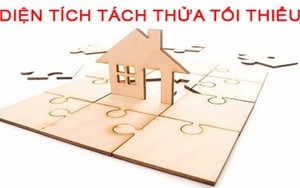 Diện tích đất tối thiểu được phép tách thửa ở Hà Nội là bao nhiêu?