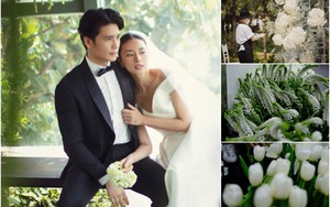 Đám cưới Ngô Thanh Vân - Huy Trần gây "choáng" vì không gian tràn ngập sắc hoa đẹp như cổ tích