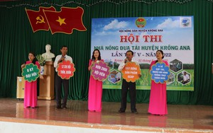 Đắk Lắk: Sôi nổi hội thi "Nhà nông đua tài" huyện Krông Ana 