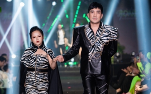 Quang Hà, Ngọc Anh sải catwalk cùng 100 mẫu nhí trong đêm thời trang của Trần Thanh Mẫn