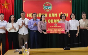 Hội Nông dân Hà Nội ủng hộ 200 triệu đồng xây dựng Nhà truyền thống di tích Ban Nông vận Trung ương