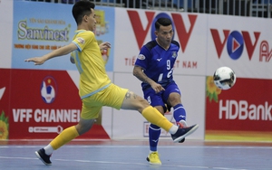 Giải futsal VĐQG 2022: ĐKVĐ quốc gia Thái Sơn Nam thoát thua ngày ra quân