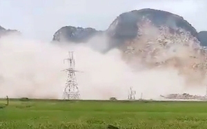 Quảng Ngãi: Doanh nghiệp nổ mìn san lấp mặt bằng làm đứt dây điện 110kW ở KKT Dung Quất 
