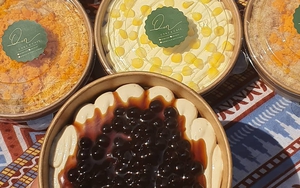 Sài Gòn quán: Tiệm bánh "không ngọt" nổi tiếng với bánh trà sữa trân châu