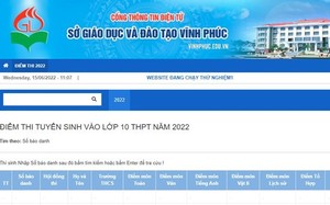 Tra cứu điểm thi vào lớp 10 năm 2022: Lộ diện thủ khoa và thí sinh có nhiều điểm 10