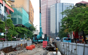 Cận cảnh những dự án giao thông trọng điểm chậm tiến độ ở Hà Nội