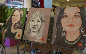 Bảo tàng Phụ nữ tiếp nhận 100 tranh chân dung "Những nhà báo nữ tôi quen"
