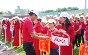 Khai mạc Hội thao Agribank chi nhánh tỉnh Long An lần thứ XIX năm 2022