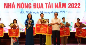 Hội thi Nhà nông đua tài tỉnh Bắc Ninh năm 2022: Khi nông dân hóa trang thành những diễn viên trên sân khấu