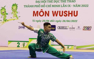 Quận 5 giành ngôi đầu Giải Wushu Đại hội thể thao TP.HCM 2022