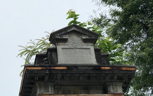 Kỳ bí lăng mộ trăm năm tuổi "đeo đai sắt" ở Vườn hoa con cóc Hà Nội 