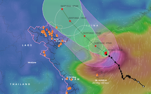 Bão số 1 di chuyển nhanh, dự báo sẽ còn mạnh thêm, có 3 kịch bản bão số 1 đổ bộ vào đất liền