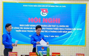 Lai Châu: Hội nghị ban chấp hành tỉnh đoàn lần thứ XV, khóa XIII