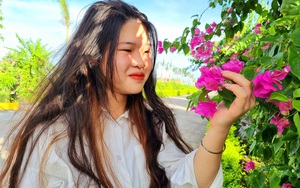 Đường hoa nông thôn mới đẹp rực rỡ như phim Hàn đang hút giới trẻ tới selfie ở Ninh Bình