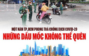 Một năm TP.HCM phong toả chống dịch Covid-19: Những dấu mốc không thể quên