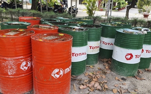 Khánh Hòa: Trên 8.000 lít nhớt, dầu không rõ nguồn gốc xuất xứ