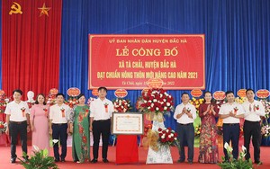 Thêm xã thứ 4 của tỉnh Lào Cai đạt chuẩn nông thôn mới nâng cao