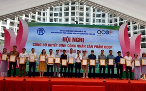 Hà Nội đang dẫn đầu cả nước về số lượng sản phẩm OCOP được công nhận