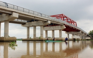 Ảnh, Clip: Tây Ninh háo hức chờ đợi công trình thủy lợi đưa nước vượt sông Vàm Cỏ Đông