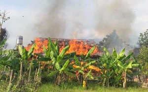Lào Cai: Cháy nhà sàn, ước thiệt hại 500 triệu đồng