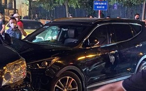 Vụ xe ô tô đâm liên hoàn ở Hà Nội: Công an vừa tạm giữ 1 tài xế