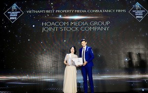 Hoacom Media nhận giải thưởng Công ty truyền thông BĐS tốt nhất Việt Nam